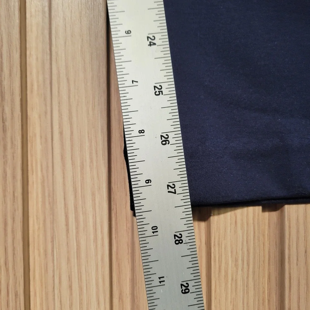Liverpool Los Angeles Navy Blue Ponte Knit Trousers Straight Leg Pants 12/31